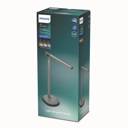 Philips - LED Himmennettävä kosketuspöytävalaisin SWORD LED/12W/230V 2700/4000/6500K CRI90