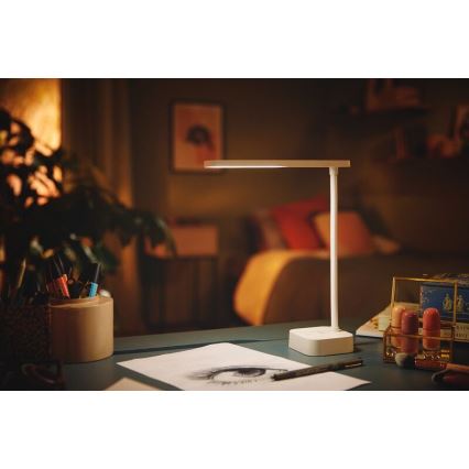 Philips - LED Himmennettävä kosketuspöytävalaisin TILPA LED/5W/5V