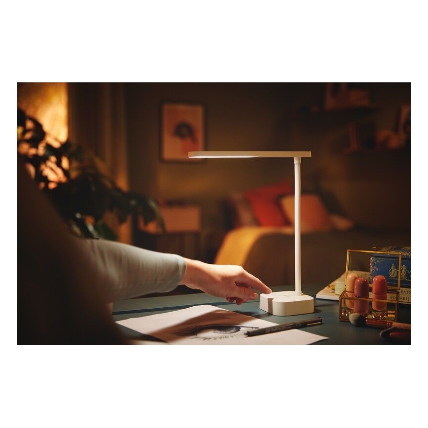 Philips - LED Himmennettävä kosketuspöytävalaisin TILPA LED/5W/5V