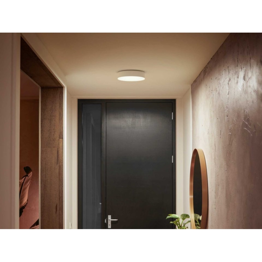 Philips - Himmennettävä LED-kattovalaisin Hue LED/9,6W/230V 2200–6500K halkaisija 261 mm valkoinen + kauko-ohjaus
