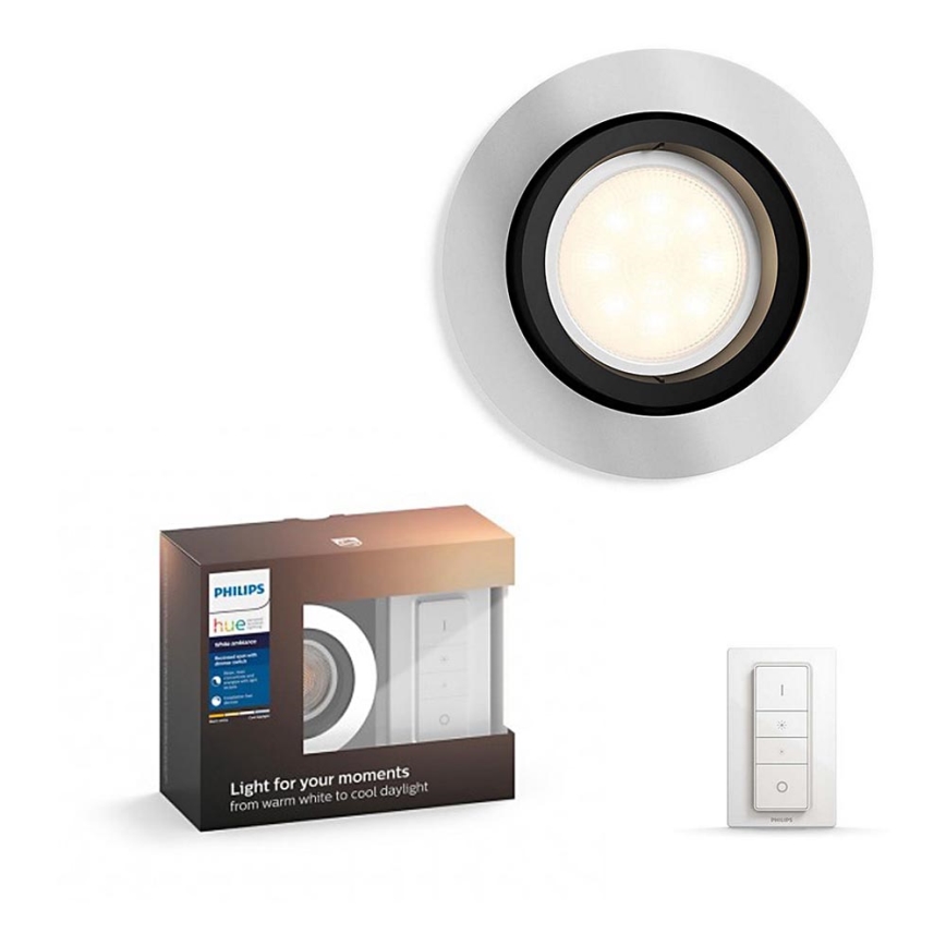 Philips - LED Himmennysvalo Hue MILLISKIN 1xGU10/5,5W/230V