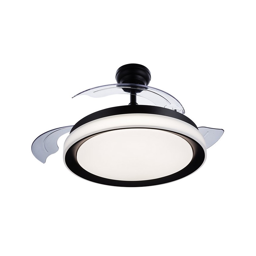 Philips - LED-kattotuuletin LED/35W/230V 5500/4000/2700K musta + kaukosäädin