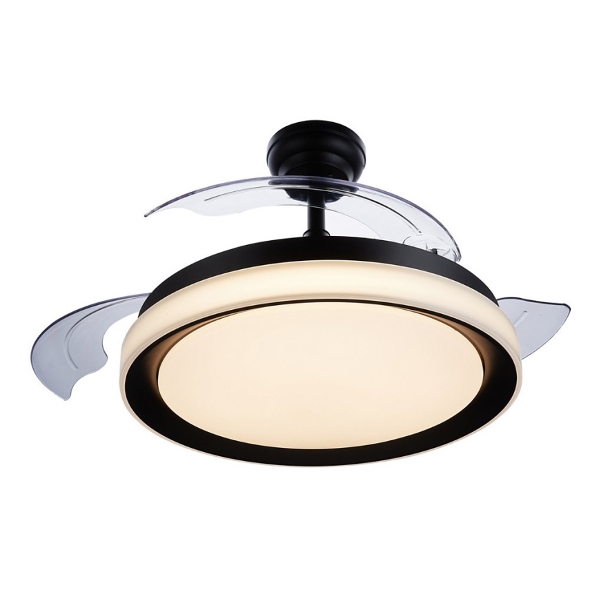 Philips - LED-kattotuuletin LED/35W/230V 5500/4000/2700K musta + kaukosäädin