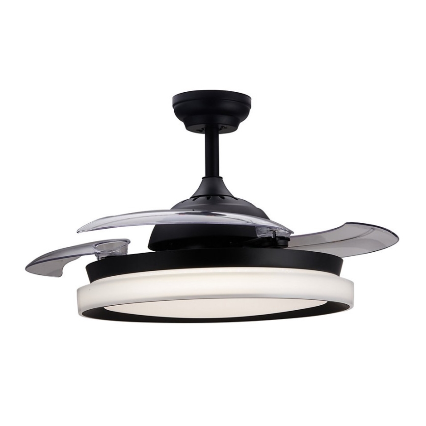 Philips - LED-kattotuuletin LED/35W/230V 5500/4000/2700K musta + kaukosäädin