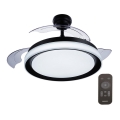 Philips - LED-kattotuuletin LED/35W/230V 5500/4000/2700K musta + kaukosäädin