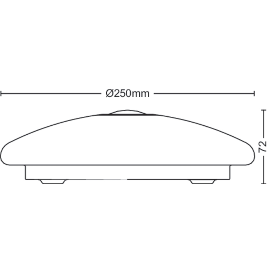 Philips - LED-kattovalaisin anturilla MAUVE LED/6W/230V 4000K
