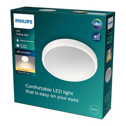 Philips - LED -kattovalaisin BALANCE LED / 17W / 230V IP44