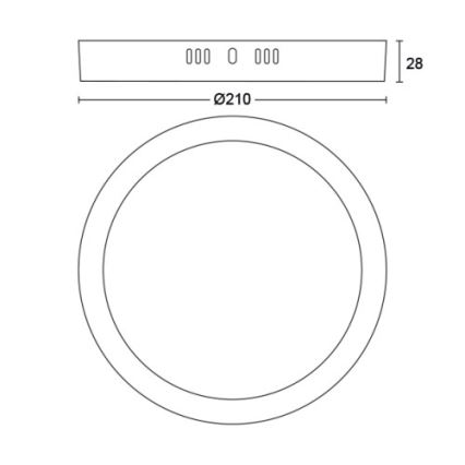 Philips - LED-kattovalaisin MAGNEOS LED / 12W / 230V 2700K musta