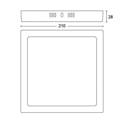 Philips - LED-kattovalaisin MAGNEOS LED / 12W / 230V 2700K musta