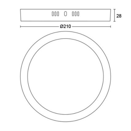 Philips - LED-kattovalaisin MAGNEOS LED / 12W / 230V 2700K valkoinen