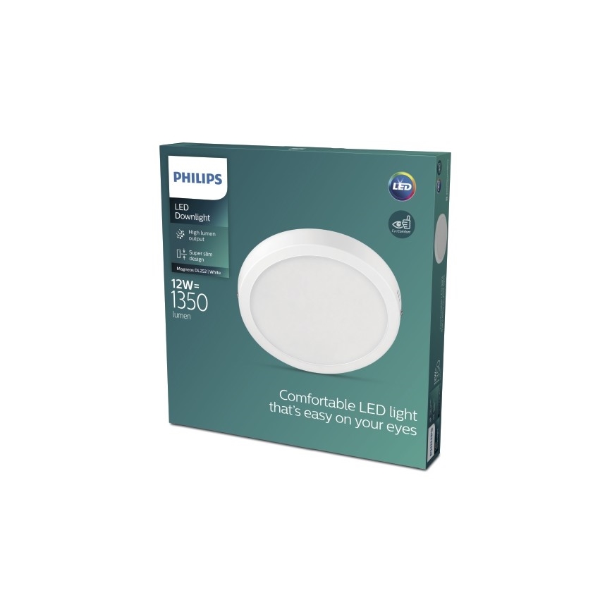Philips - LED-kattovalaisin MAGNEOS LED / 12W / 230V 4000K valkoinen