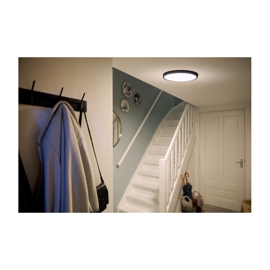 Philips - LED-kattovalaisin MAGNEOS LED / 20W / 230V 2700K musta
