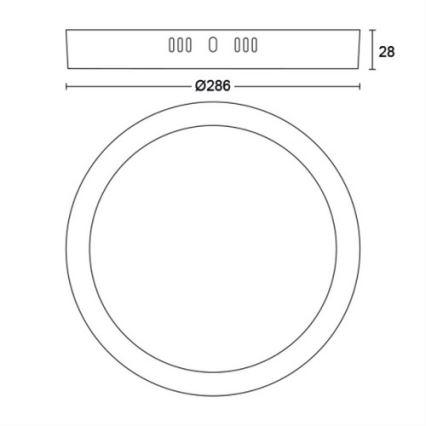 Philips - LED-kattovalaisin MAGNEOS LED / 20W / 230V 2700K musta
