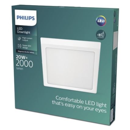Philips - LED-kattovalaisin MAGNEOS LED / 20W / 230V 2700K valkoinen