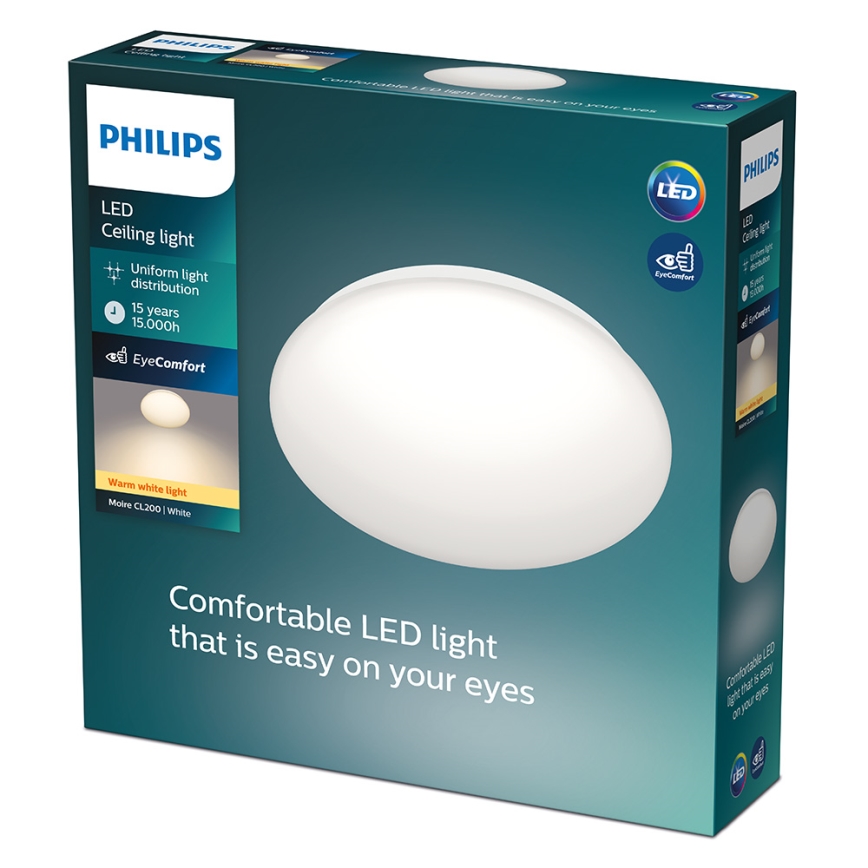 Philips - LED-kattovalaisin 1xLED/10W/230V 2700K