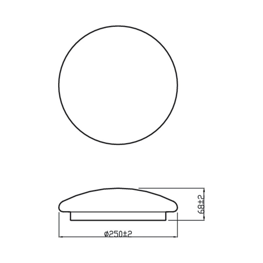 Philips - LED-kattovalaisin MOIRE LED/10W/230V