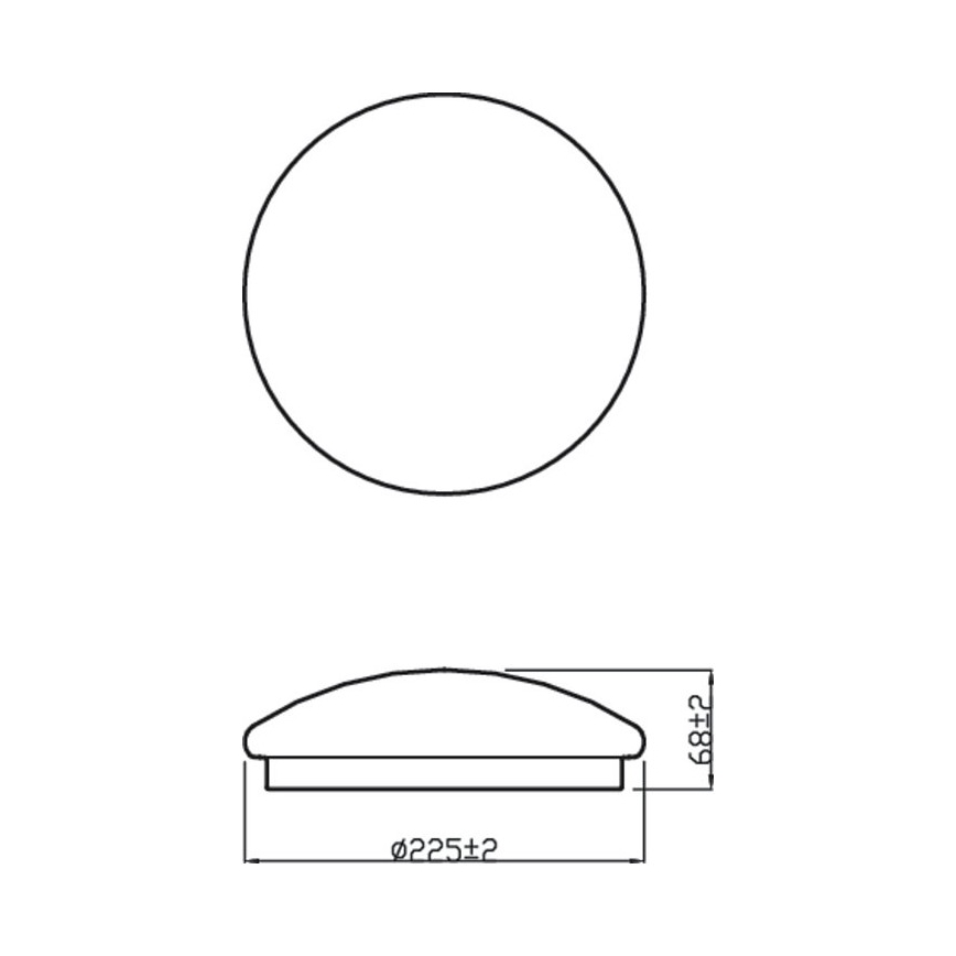 Philips - LED-kattovalaisin MOIRE LED / 6W / 230V