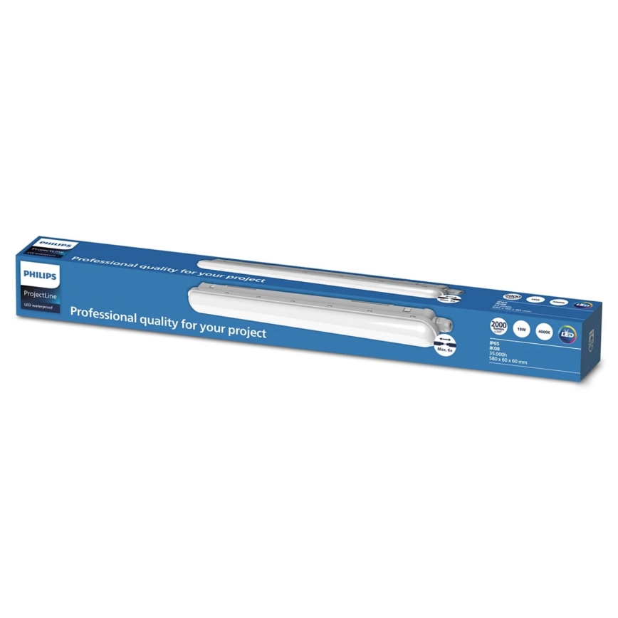 Philips - LED Kestävä valo PROJECTLINE LED/18W/230V 58 cm IP65