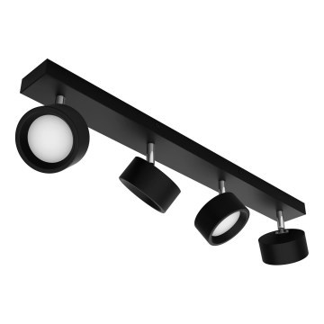 Philips - LED-kohdevalaisin 4xLED/5,5W/230V musta