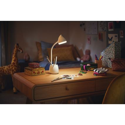 Philips - LED Himmennettävä kosketuspöytävalaisin HAT LED/4,5W/5V 3000/4000/5700K CRI 90