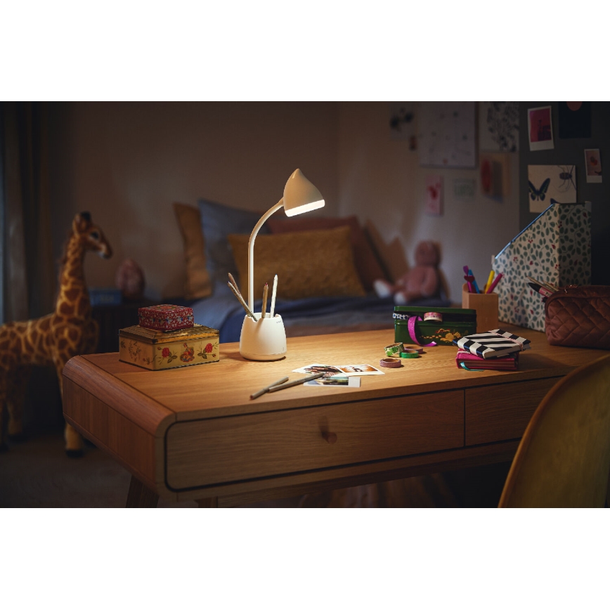 Philips - LED Himmennettävä kosketuspöytävalaisin HAT LED/4,5W/5V 3000/4000/5700K CRI 90