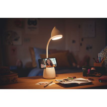 Philips - LED Himmennettävä kosketuspöytävalaisin HAT LED/4,5W/5V 3000/4000/5700K CRI 90