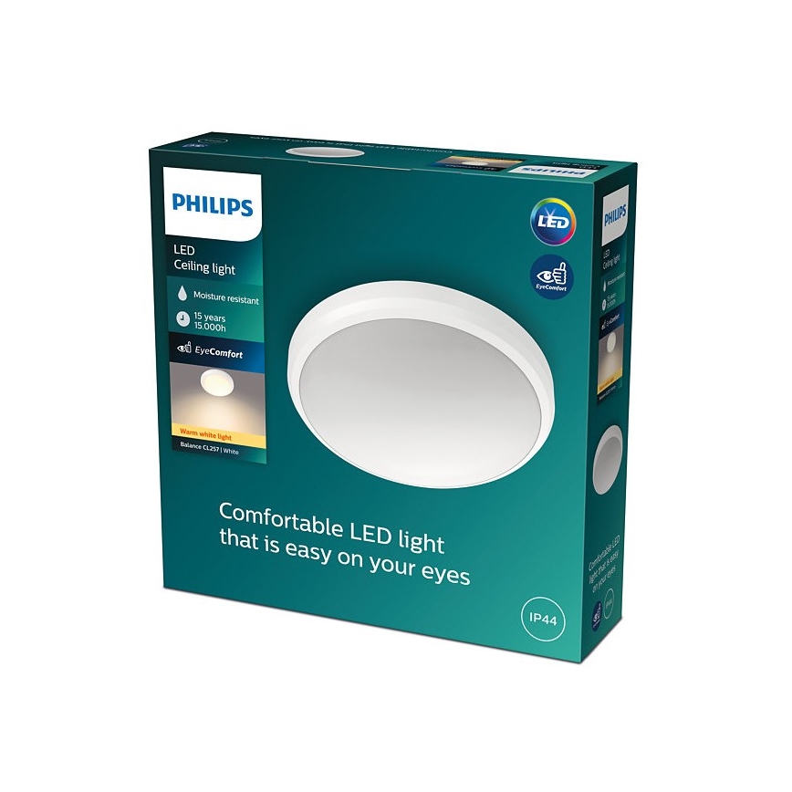 Philips - LED Kylpyhuoneen kattovalo BALANCE LED/6W/230V IP44