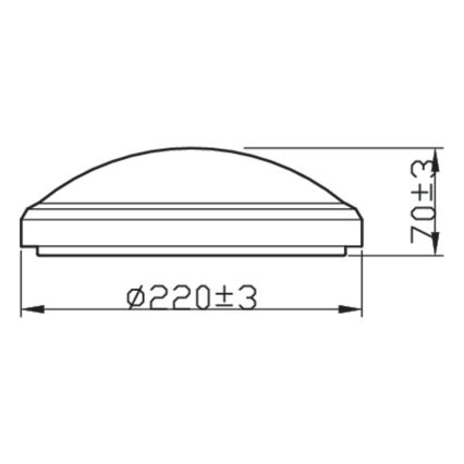 Philips - LED Kylpyhuoneen kattovalo BALANCE LED/6W/230V IP44