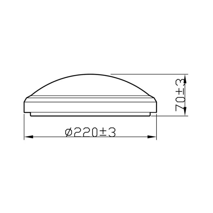 Philips - LED Kylpyhuoneen kattovalo LED/6W/230V 2,700K IP44