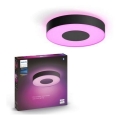 Philips - LED RGB Himmennettävä kattovalo Hue INFUSE LED/33,5W/230V 2000-6500K d. 381 mm musta