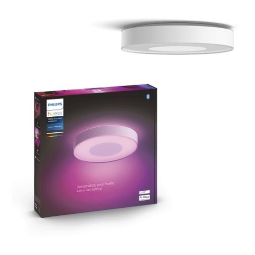 Philips - LED RGB Himmennettävä kattovalo Hue INFUSE LED/52,5W/230V 2000-6500K d. 425 mm valkoinen