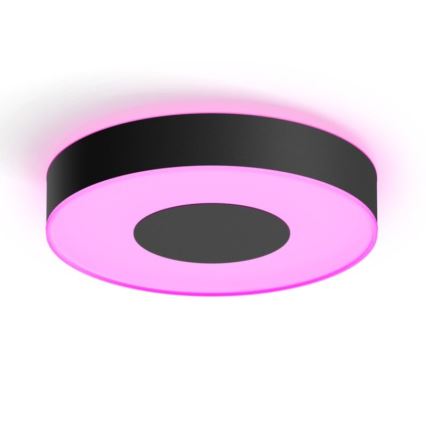 Philips - LED RGB Himmennettävä kattovalo Hue INFUSE LED/33,5W/230V 2000-6500K d. 381 mm musta