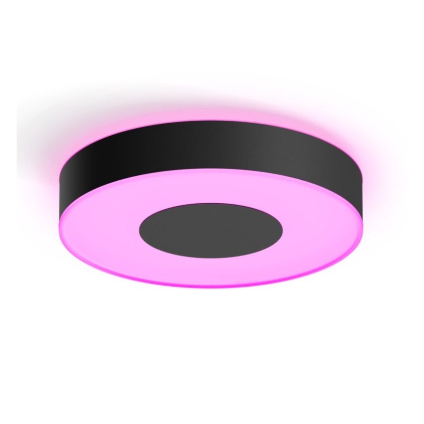 Philips - LED RGB Himmennettävä kattovalo Hue INFUSE LED/33,5W/230V 2000-6500K d. 381 mm musta