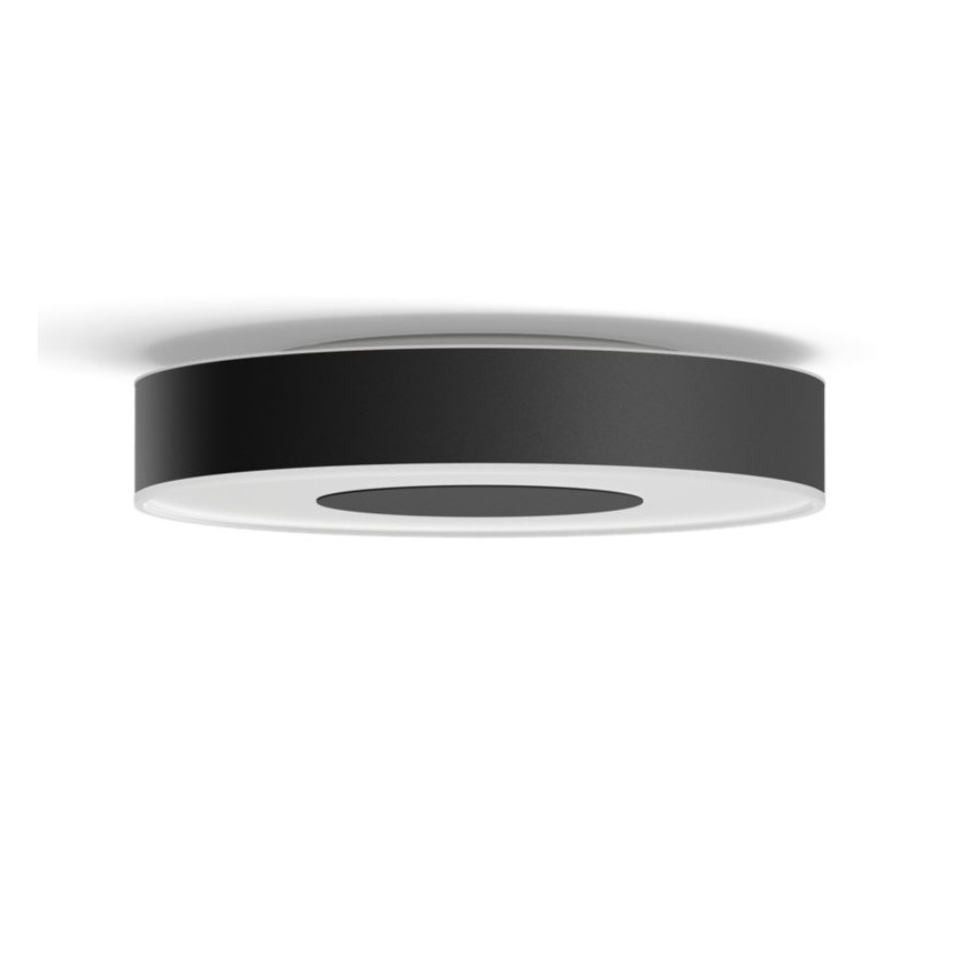Philips - LED RGB Himmennettävä kattovalo Hue INFUSE LED/33,5W/230V 2000-6500K d. 381 mm musta