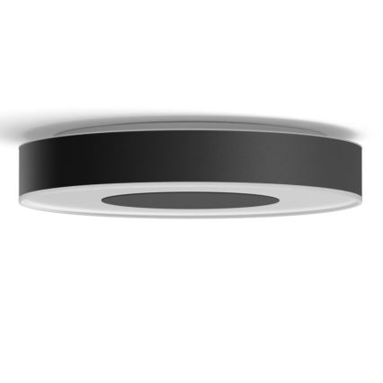 Philips - LED RGB Himmennettävä kattovalo Hue INFUSE LED/52,5W/230V 2000-6500K d. 425 mm musta