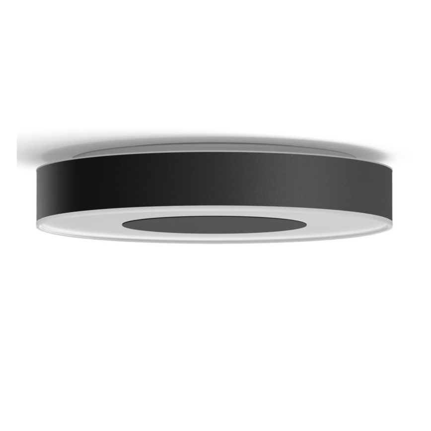 Philips - LED RGB Himmennettävä kattovalo Hue INFUSE LED/52,5W/230V 2000-6500K d. 425 mm musta