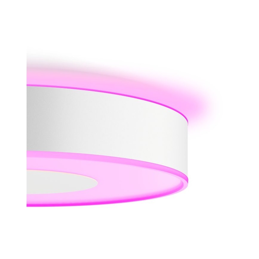 Philips - LED RGB Himmennettävä kattovalo Hue INFUSE LED/52,5W/230V 2000-6500K d. 425 mm valkoinen