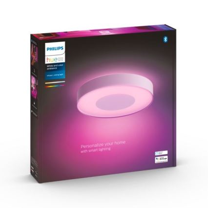 Philips - LED RGB Himmennettävä kattovalo Hue INFUSE LED/52,5W/230V 2000-6500K d. 425 mm valkoinen