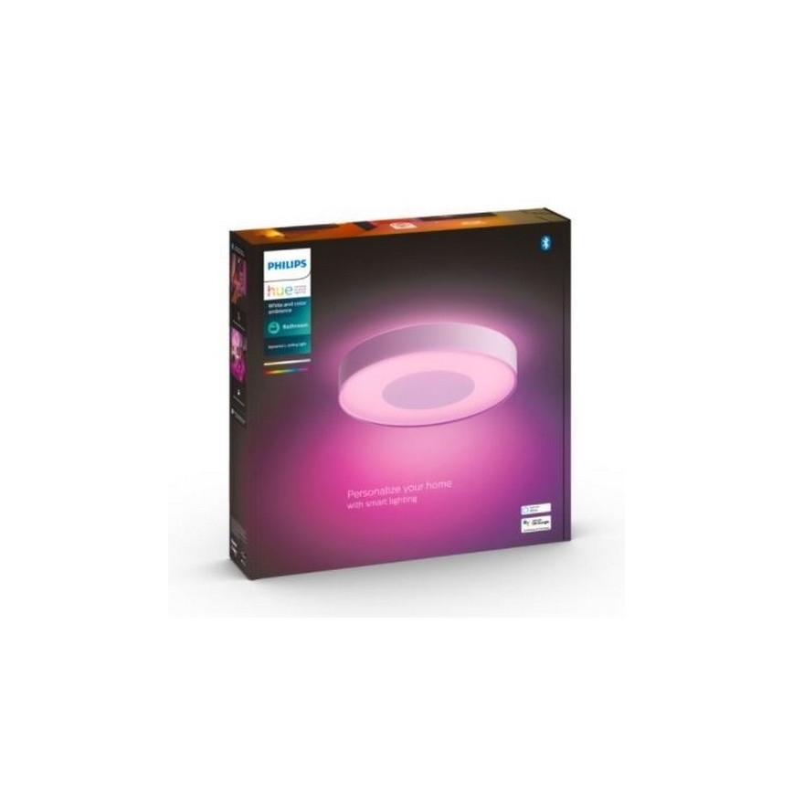 Philips - LED RGB Himmennettävä kylpyhuone valo Hue XAMENTO LED/33,5W/230V IP44 d. 381 mm 2000-6500K