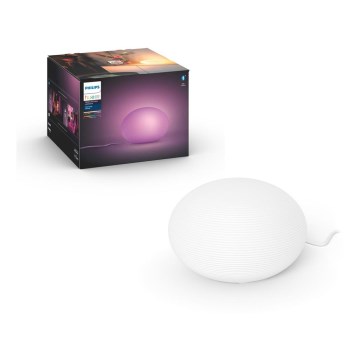 Philips - LED RGB Himmennettävä pöytälamppu Hue FLOURISH Valkoinen ja väri Ambience 1xE27/9,5W/230V