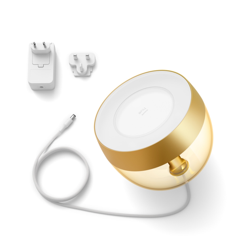 Philips - LED RGB Himmennettävä pöytälamppu Hue IRIS LED/8,2W/230V 2000-6500K kulta