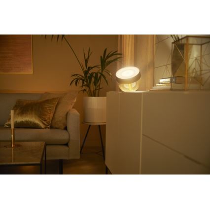Philips - LED RGB Himmennettävä pöytälamppu Hue IRIS LED/8,2W/230V 2000-6500K kulta