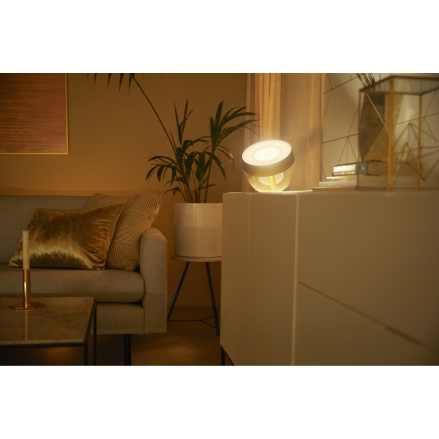 Philips - LED RGB Himmennettävä pöytälamppu Hue IRIS LED/8,2W/230V 2000-6500K kulta