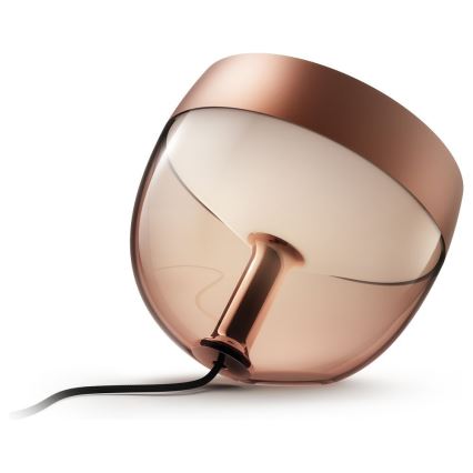 Philips - LED RGB Himmennettävä pöytälamppu Hue IRIS LED/8,2W/230V 2000-6500K kupari