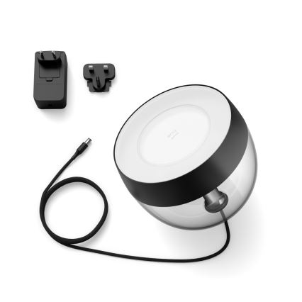 Philips - LED RGB Himmennettävä pöytälamppu Hue IRIS LED/8,2W/230V 2000-6500K musta
