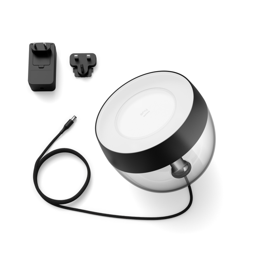 Philips - LED RGB Himmennettävä pöytälamppu Hue IRIS LED/8,2W/230V 2000-6500K musta