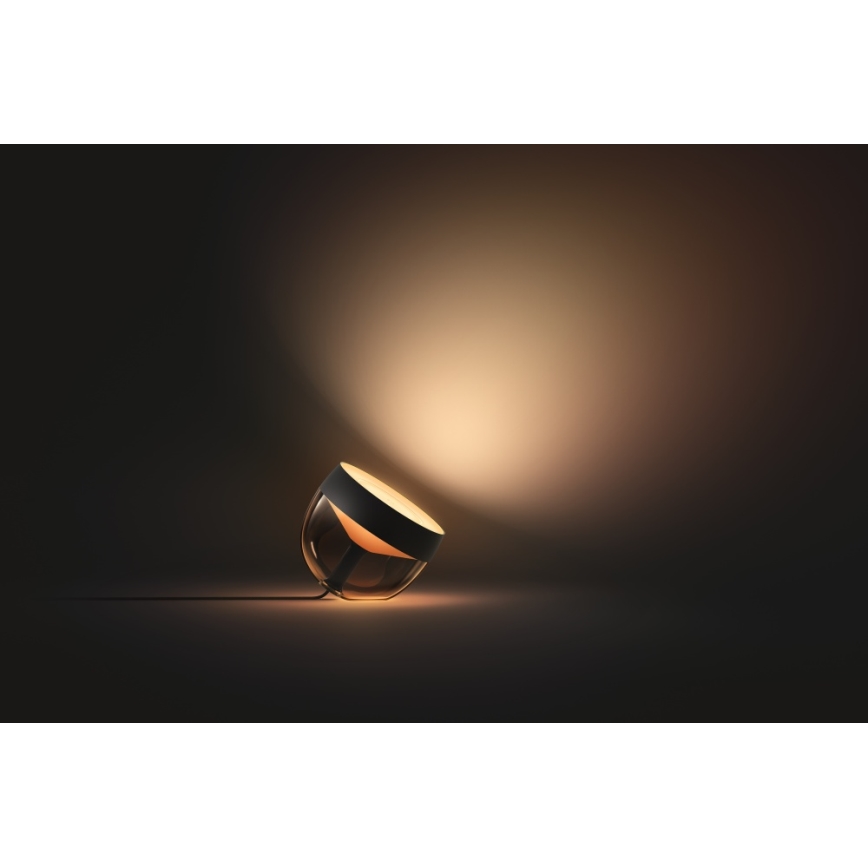 Philips - LED RGB Himmennettävä pöytälamppu Hue IRIS LED/8,2W/230V 2000-6500K musta