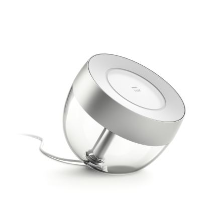Philips - LED RGB Himmennettävä pöytävalaisin Hue IRIS LED/8,2W/230V 2000-6500K hopea