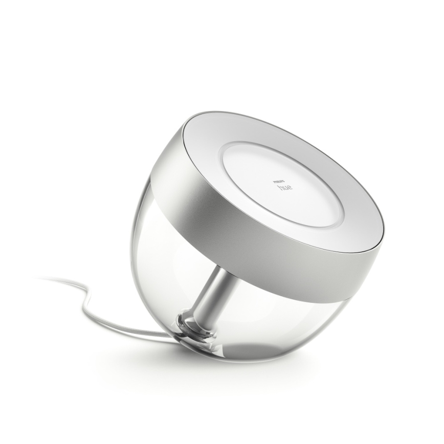 Philips - LED RGB Himmennettävä pöytävalaisin Hue IRIS LED/8,2W/230V 2000-6500K hopea