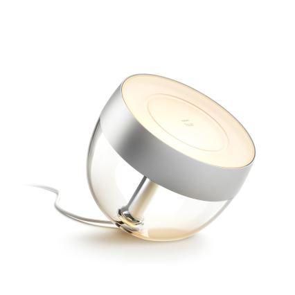 Philips - LED RGB Himmennettävä pöytävalaisin Hue IRIS LED/8,2W/230V 2000-6500K hopea